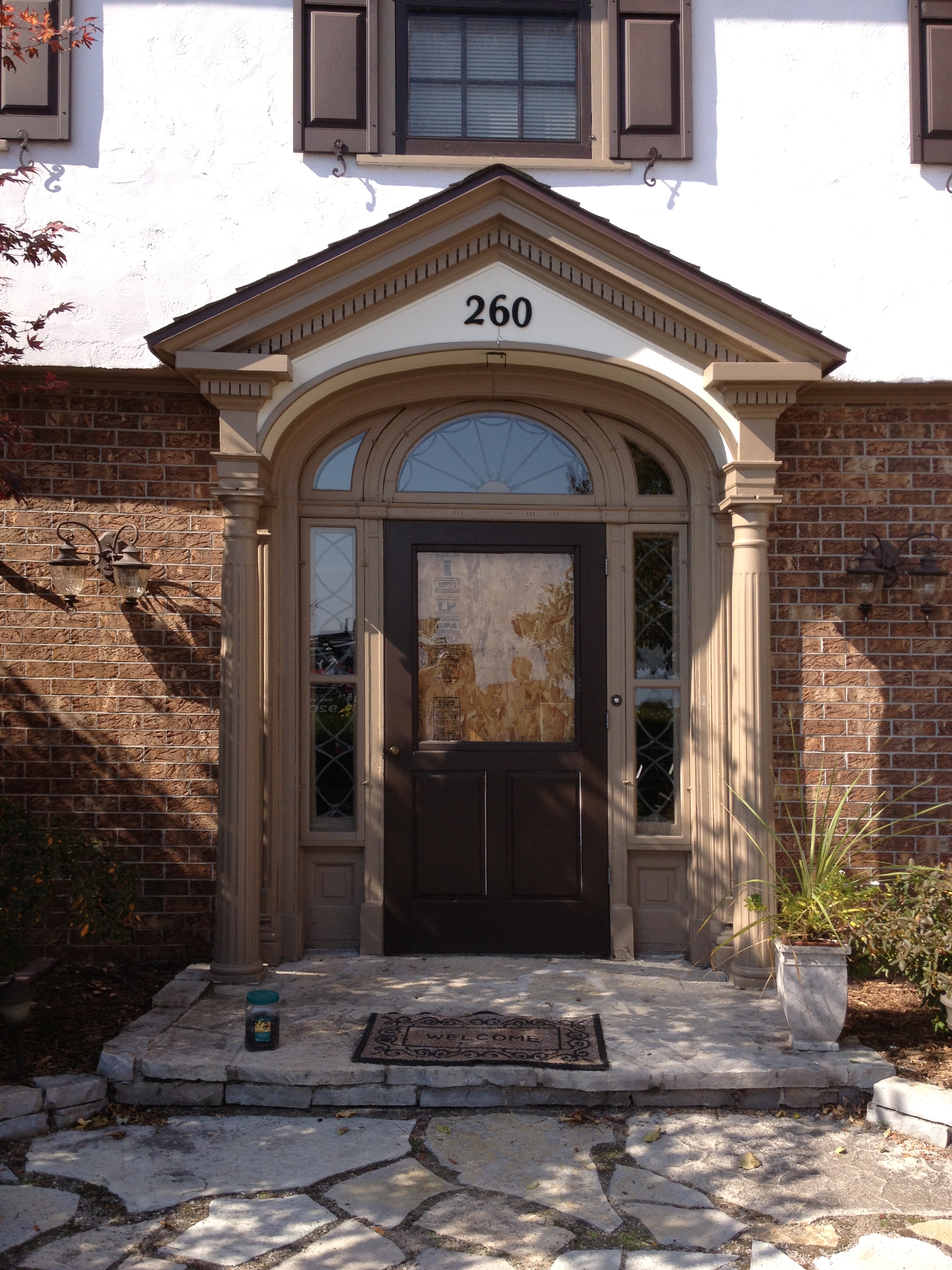 Front Entry Remodel Before